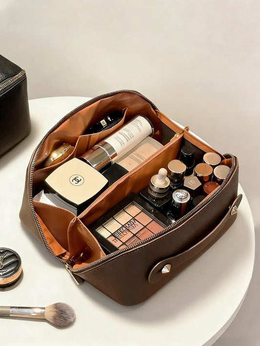 Makeup Storage Bag – Comprehensive Organizer for Brushes and Toiletries