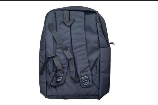 Black 15.6” Laptop Backpack – Water Resistant Travel Backpack with Multiple Zip Compartments