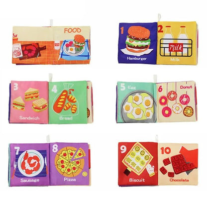 3D Early Education Cloth Book For Kids
