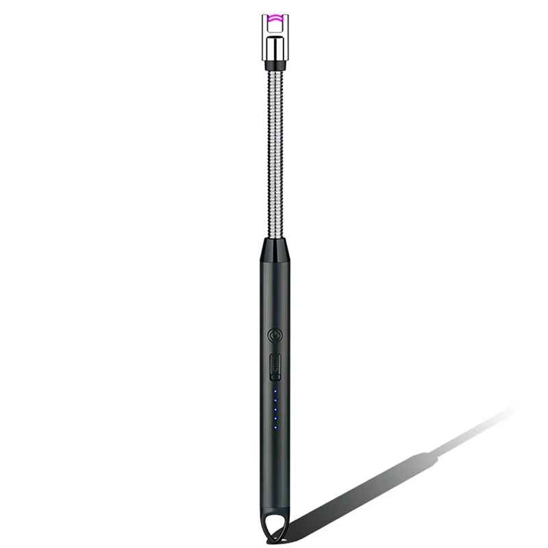Electric ARC BBQ Lighter Rechargeable USB Windproof Flameless Plasma Lighter for Kitchen, BBQ & Camping
