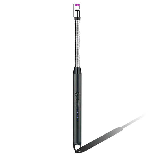 Electric ARC BBQ Lighter Rechargeable USB Windproof Flameless Plasma Lighter for Kitchen, BBQ & Camping