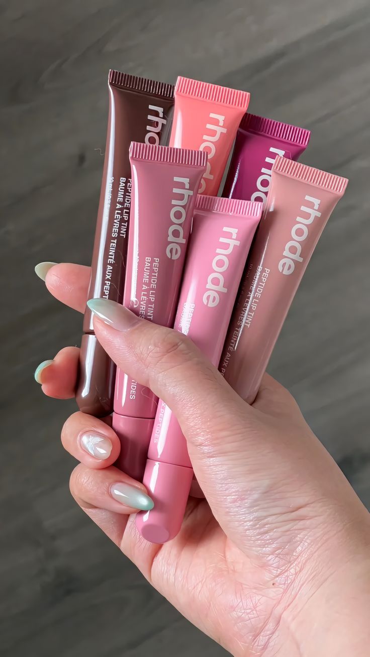 Rhode Lip Gloss High- Quality Long- Lasting Moisturizing Multicolor Lip Gloss Liquid Peptide Lip care Popular Liquid Lip Gloss Makeup | Lipstick ,Lip Tint ,Lip Balm