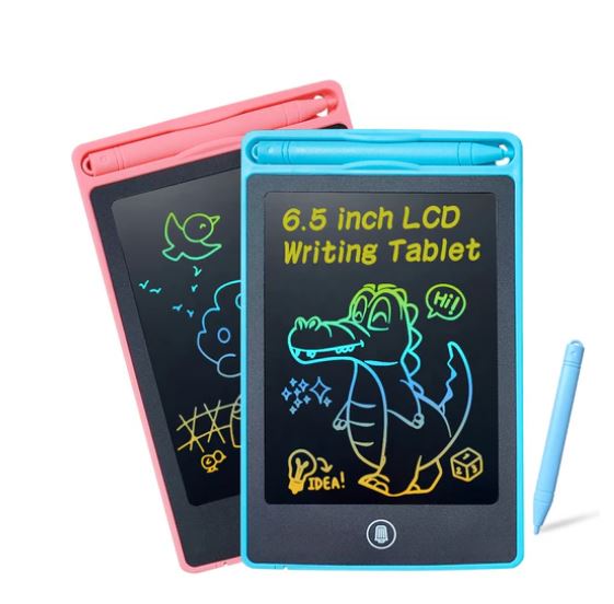 LCD Multicolor Screen Writing Tablet Erasable Writing Board - Toynix