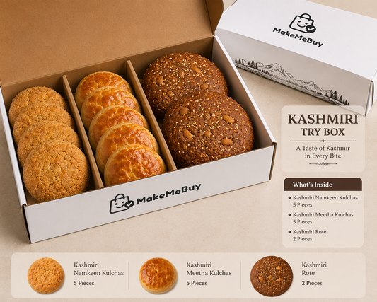 Kashmiri Kulcha & Rote Try Box