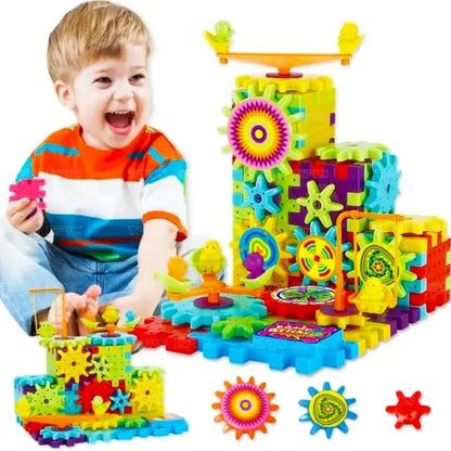 Electric Building Block Gear Toy - Toynix