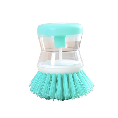 Soap Dispensing Dish Cleaning Brush – Easy & Mess-Free Kitchen Cleaning