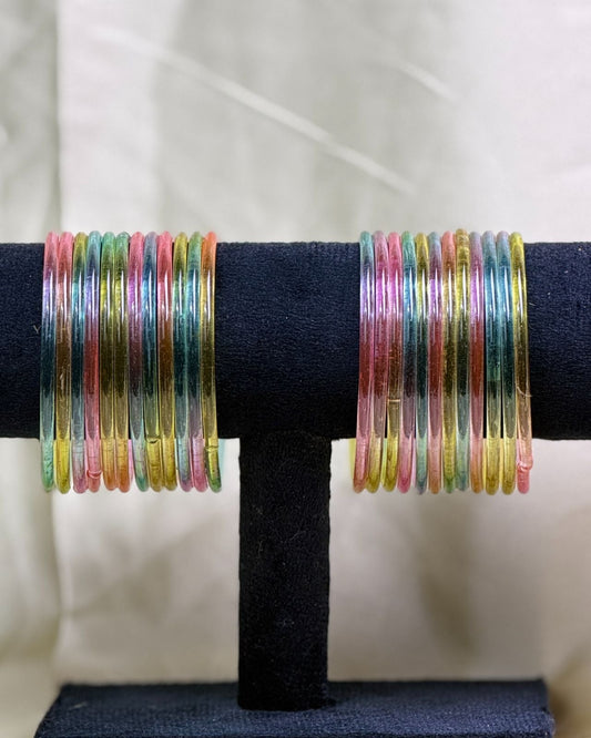 Jelly Bangles (Pastel Multi)
