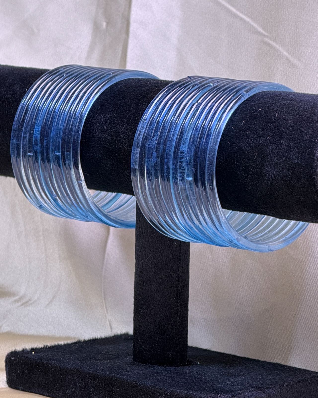 Jelly Bangles (Ice Blue)