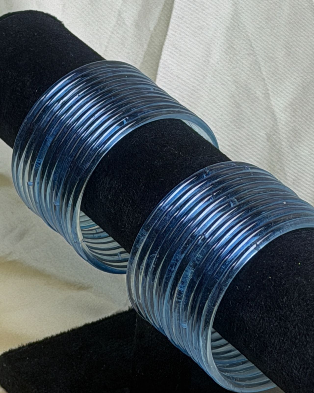Jelly Bangles (Ice Blue)