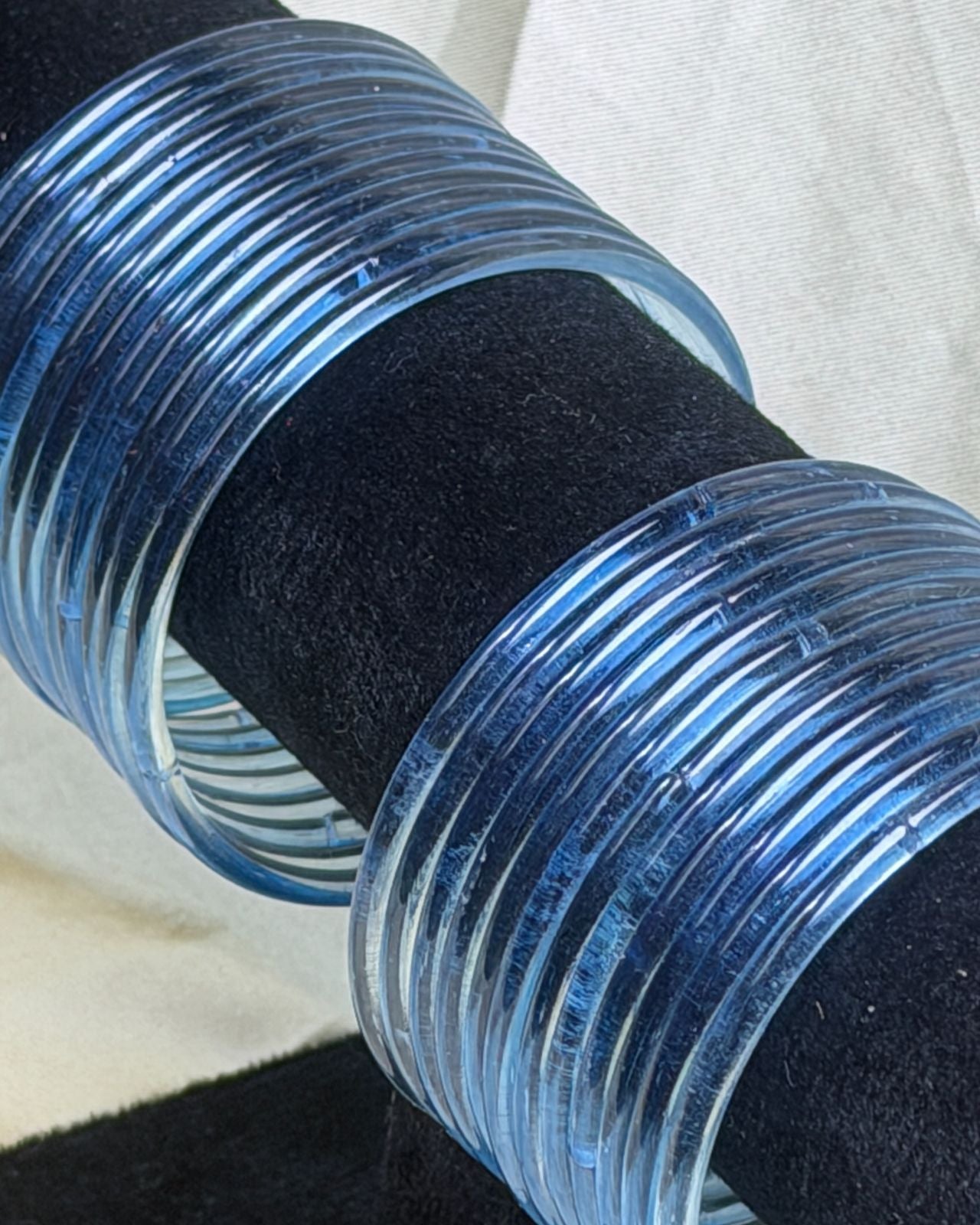 Jelly Bangles (Ice Blue)