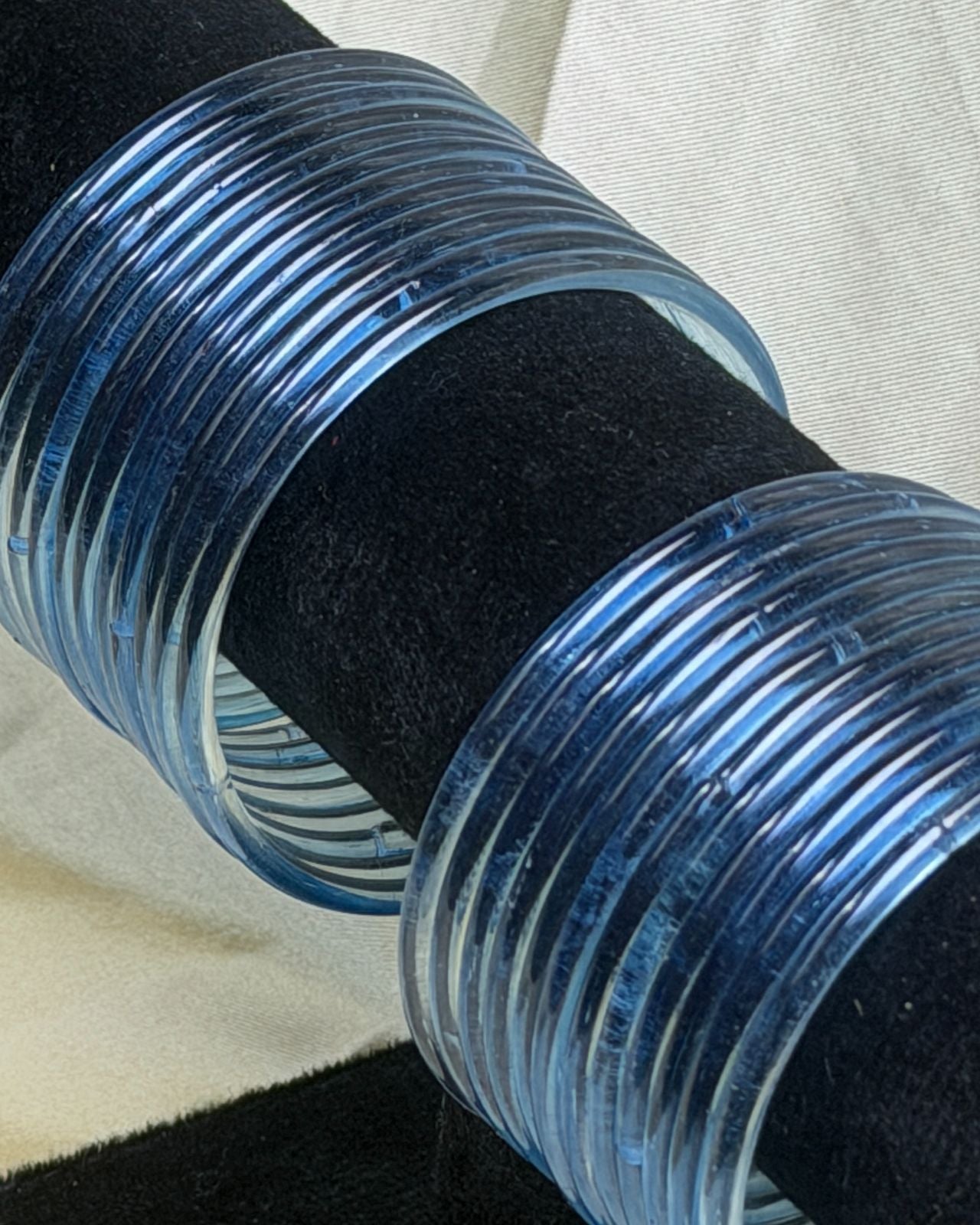 Jelly Bangles (Ice Blue)