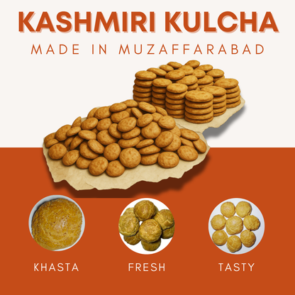 Kashmiri Namkeen Kulcha - From Muzaffarabad (Pack of 30)