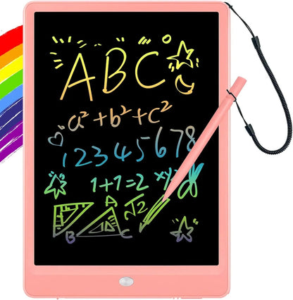 LCD Multicolor Screen Writing Tablet Erasable Writing Board - Toynix