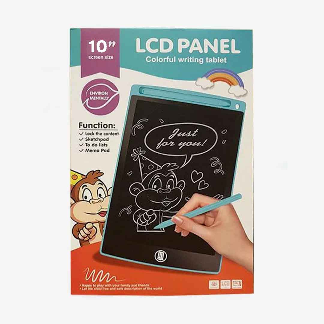 LCD Multicolor Screen Writing Tablet Erasable Writing Board - Toynix