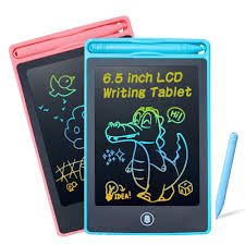 LCD Multicolor Screen Writing Tablet Erasable Writing Board - Toynix