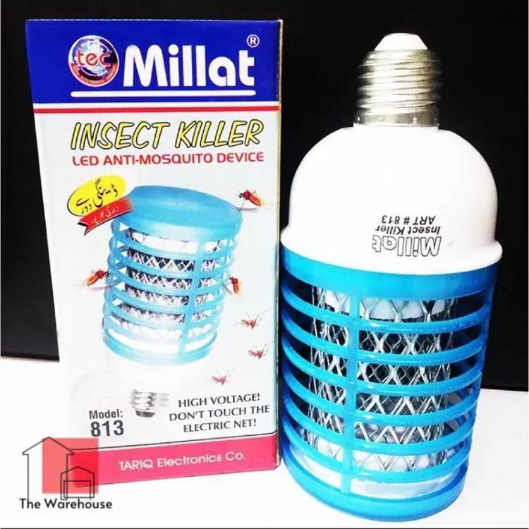 LED Mosquito Killer Bulb B22 – Insect Trap Light for Peaceful Sleep