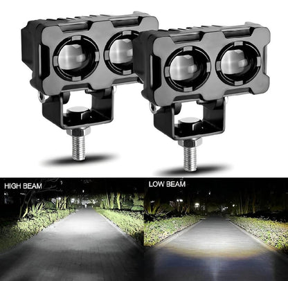 Waterproof High Brightness Fog Lights for Bikes, Cars & Off-Road Vehicles