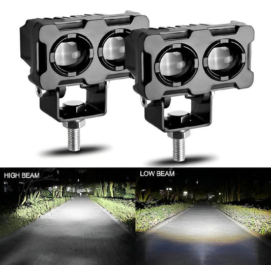 Waterproof High Brightness Fog Lights for Bikes, Cars & Off-Road Vehicles