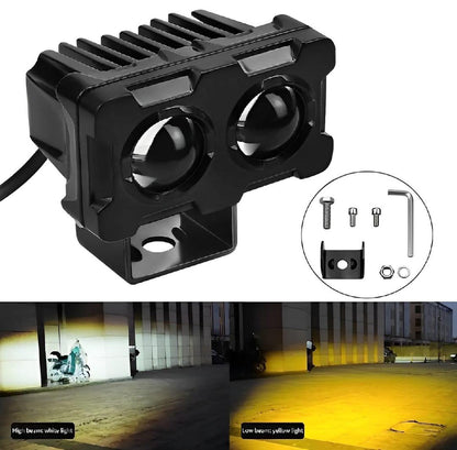Waterproof High Brightness Fog Lights for Bikes, Cars & Off-Road Vehicles