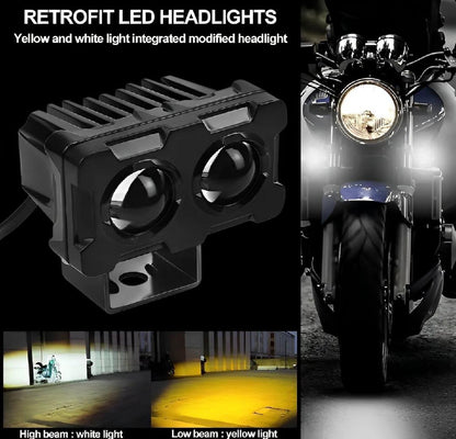 Waterproof High Brightness Fog Lights for Bikes, Cars & Off-Road Vehicles