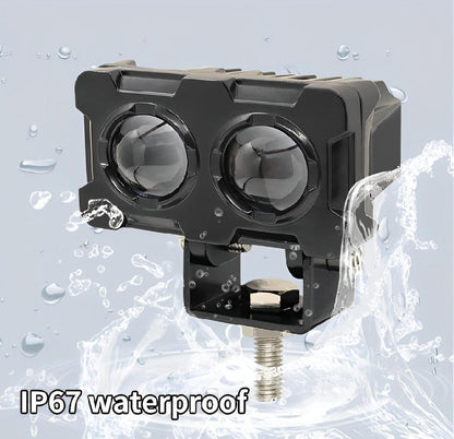 Waterproof High Brightness Fog Lights for Bikes, Cars & Off-Road Vehicles
