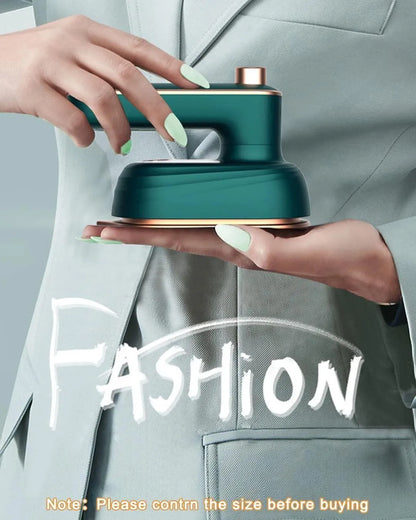 Handheld Travel Ironing Machine, Fast Heating, Wrinkle Remover for Home & Travel