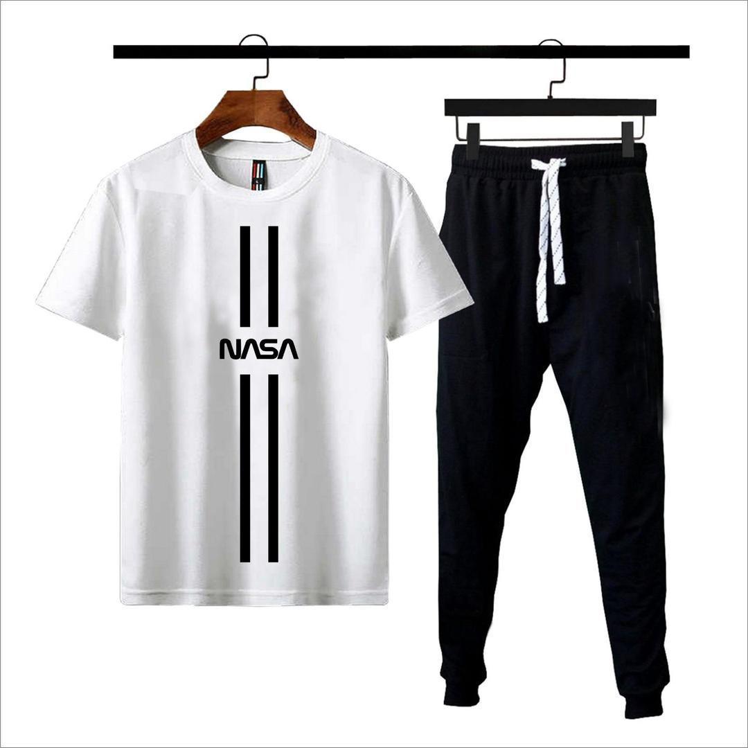 Men’s NASA Graphic White T-Shirt – 2PCS Premium (M–XL)