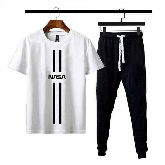 Men’s NASA Graphic White T-Shirt – 2PCS Premium (M–XL)