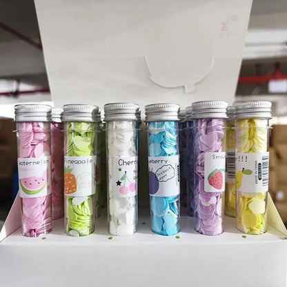 Scented Paper Soap Sheets (100 Pcs) – Portable Hand Wash for Travel & Daily Use