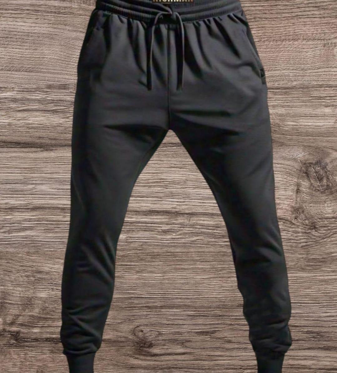 Men’s Micro Interlock Graphic Tracksuit – Yellow 2PCS (XL)