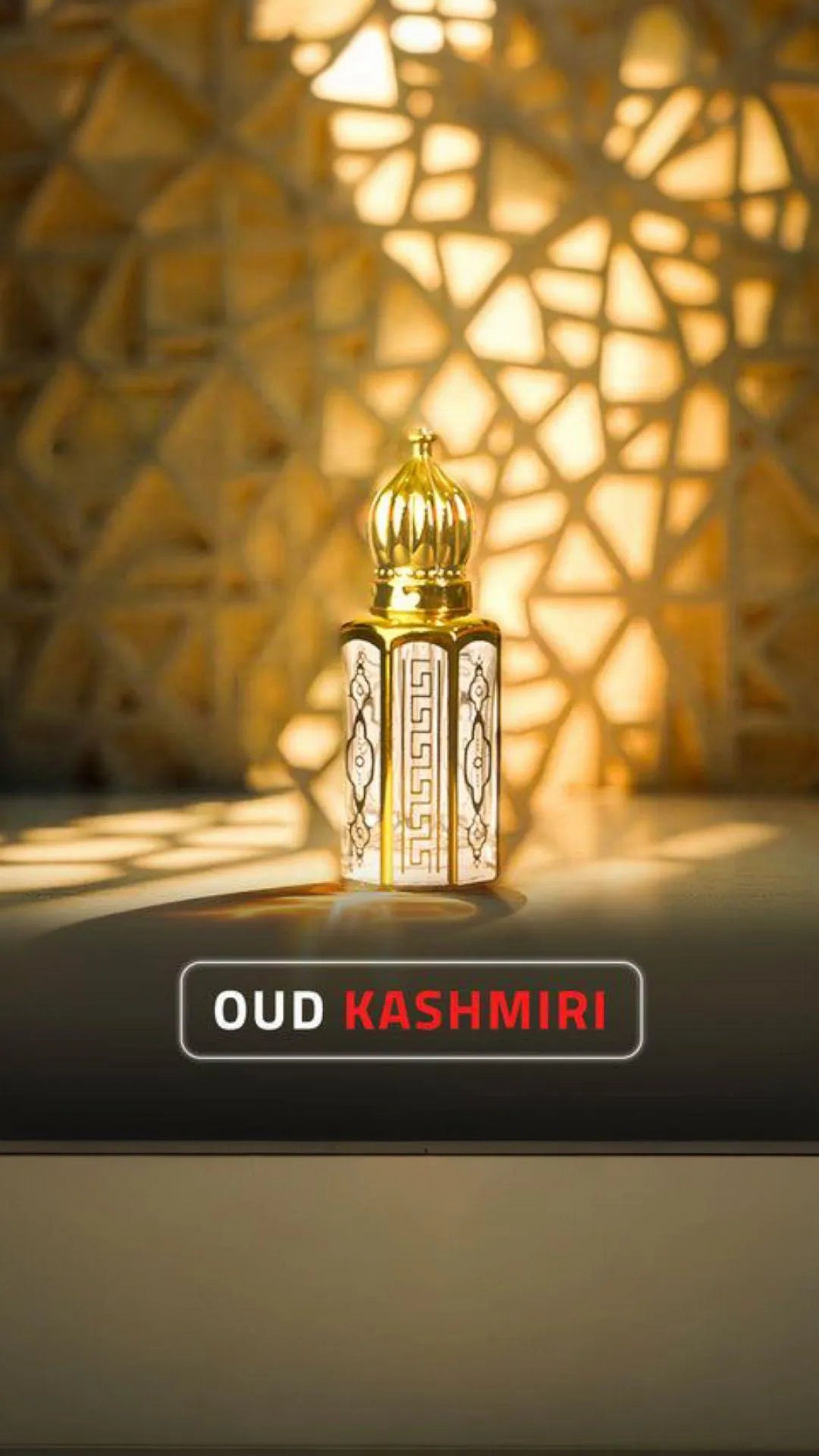 Oud Kashmiri Attar 3ml Unisex Golden Oil | MakeMeBuy