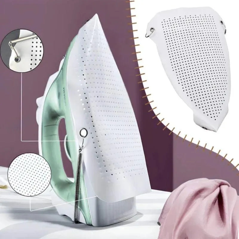 Heat Proof Teflon Iron Cover – Non-Stick Iron Shoe Protector for Safe & Smooth Ironing