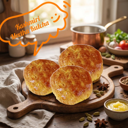 Kashmiri Kulcha & Rote Try Box