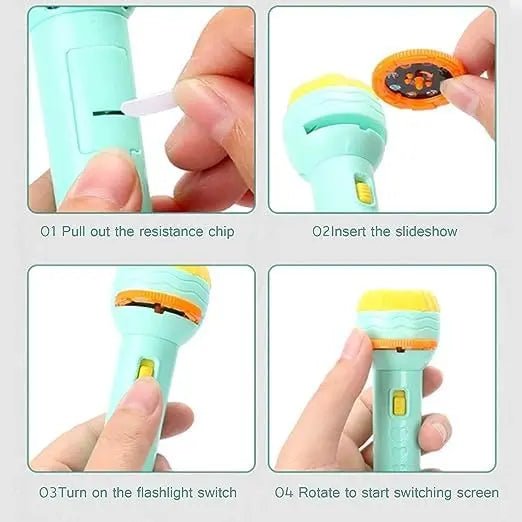 Projector Flashlight for Kids - Toynix