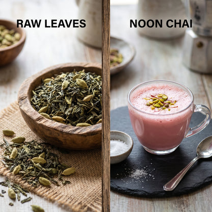 Premium Kashmiri Pink Tea (Ghulabi Chai) – Pure Gulabi Chai Leaves | MakeMeBuy.pk