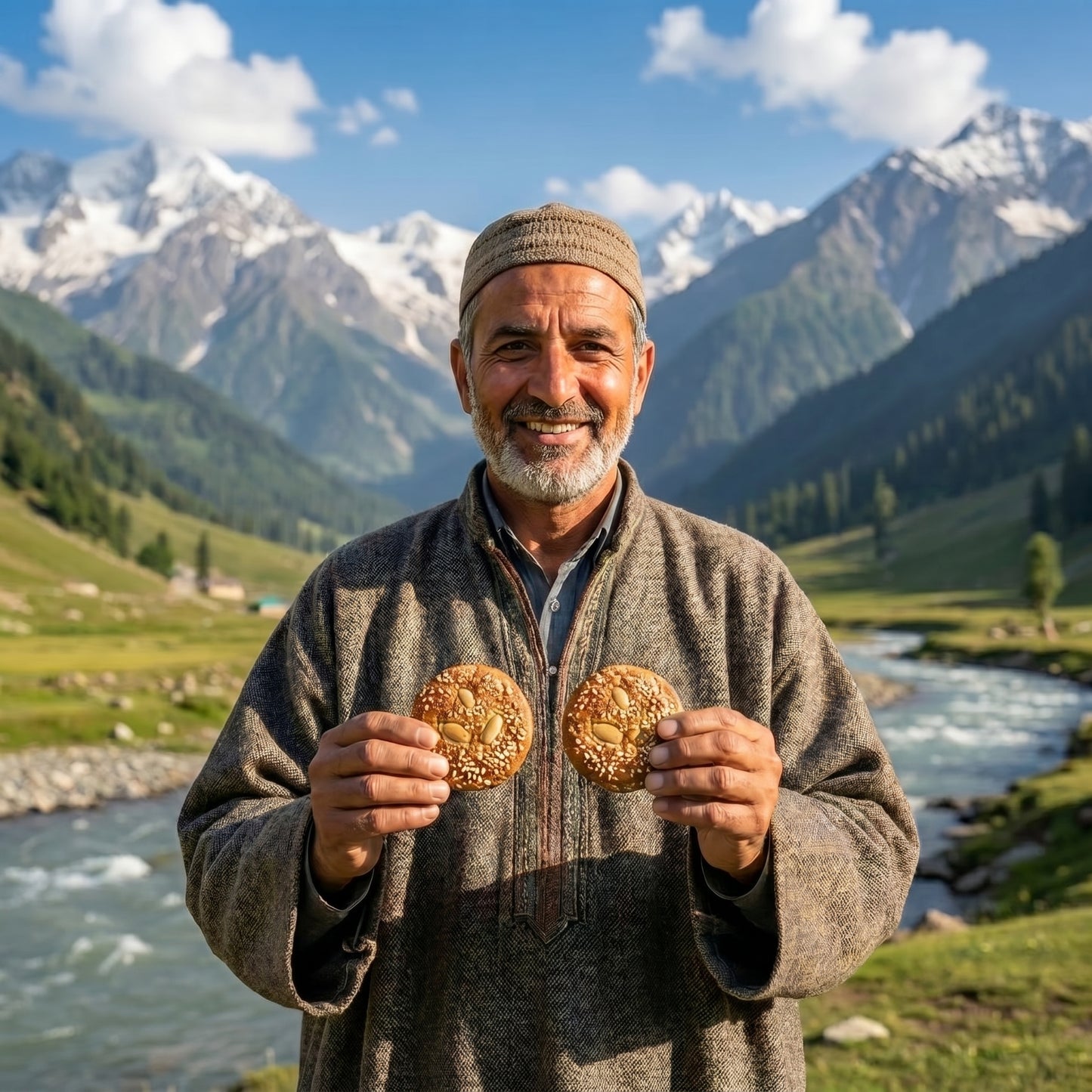 Traditional Kashmiri Delight | Soft Sweet Kashmir Rote made with Pure Desi Ghee | MakeMeBuy.pk