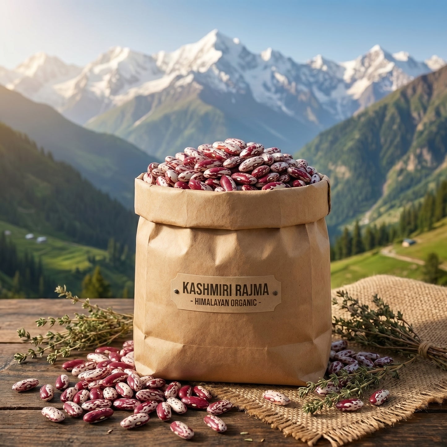Kashmiri Organic Rajma/Lobia – 100% Desi Red Beans